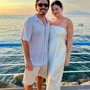 Zara silk slip dress